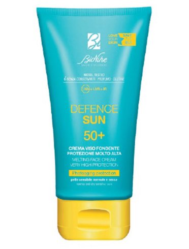 Bionike defence sun - crema viso solare fondente con protezione molto alta spf 50+ - 50 ml