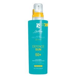 BioNike Defence Sun - Latte Solare Spray Corpo con Protezione Molto Alta SPF 50+ - 200 ml