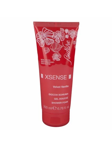 Bionike defence xsense velvet vanilla doccia schiuma 200 ml
