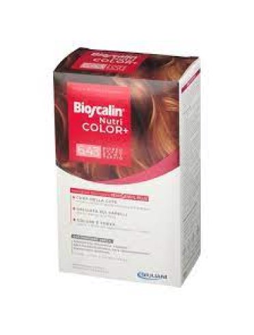 Bioscalin nutri color plus - tintura capelli colore biondo scuro rame dorato n. 6.43
