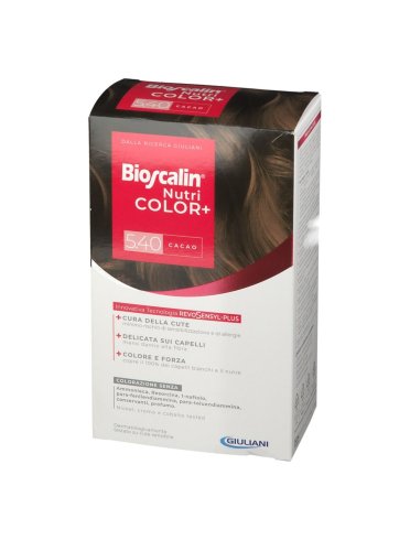 Bioscalin nutri color plus - tintura capelli colore cacao n. 5.40