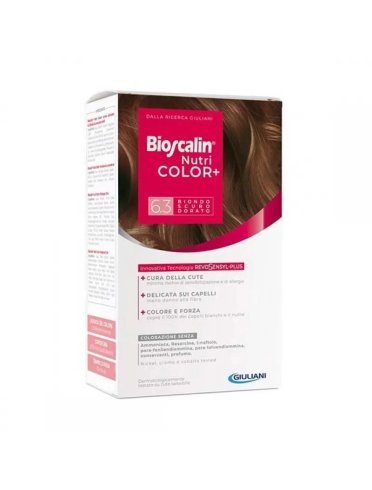 Bioscalin nutri color plus - tintura capelli colore biondo scuro dorato n. 6.3