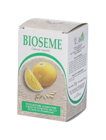 Bioseme - integratore di semi di pompelmo antiossidante - 60 capsule