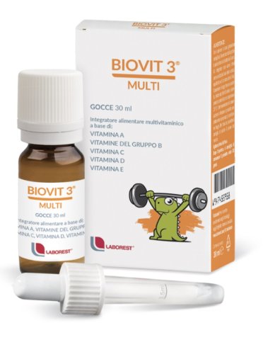 Biovit 3 multi - integratore per sistema immunitario - gocce 30 ml