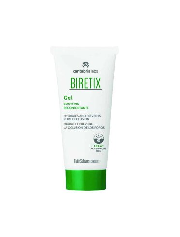 Biretix gel viso esfoliante e lenitivo per cute acneica 50 ml