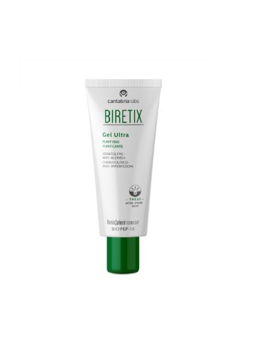 Biretix gel ultra viso esfoliante per pelle acneica 50 ml