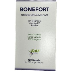 Bonefort Integratore per Osteoporosi 120 Capsule