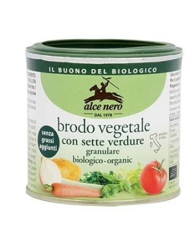 Brodo vegetale granulare biologico 120 g Brodo vegetale granulare biologico 120 g