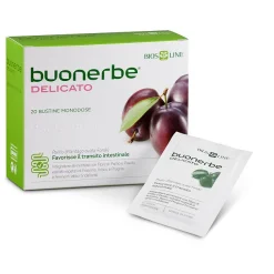 Buonerbe Delicato - Integratore per la Regolarità Intestinale - 20 Bustine