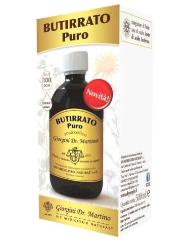 Butirrato puro liquido analcolico integratore di sodio 500 ml