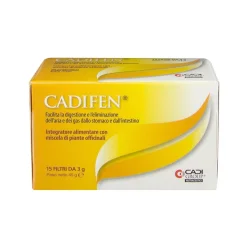 Cadifen - Tisana per il Trattamento della Digestione e Aerofagia - 15 Filtri