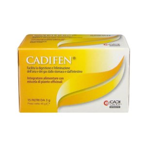 Cadifen - Tisana per il Trattamento della Digestione e Aerofagia - 15 Filtri