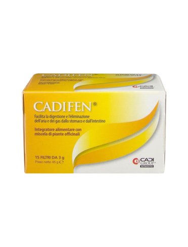 Cadifen - tisana per il trattamento della digestione e aerofagia - 15 filtri