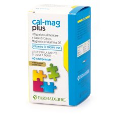 Cal-Mag Plus Integratore Calcio e Magnesio 60 Compresse