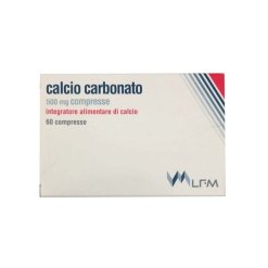 Calcio Carbonato - Integratore per Ossa - 60 Compresse