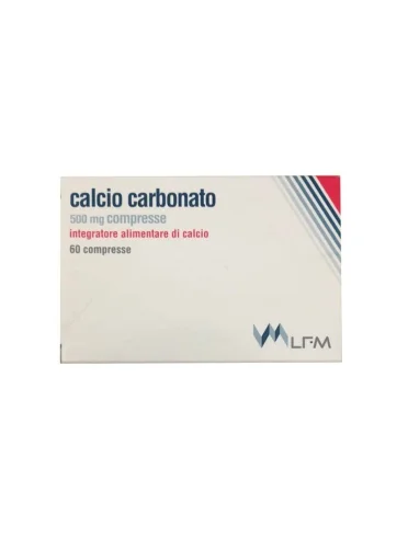 Calcio carbonato - integratore per ossa - 60 compresse Calcio carbonato - integratore per ossa - 60 compresse