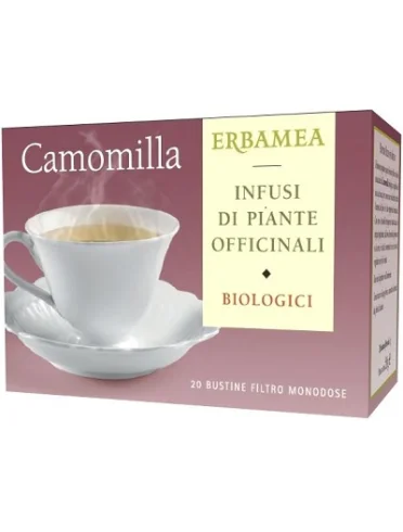 Camomilla infuso biologico 20 bustine Camomilla infuso biologico 20 bustine