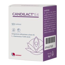 Candilact E4 - Integratore di Probiotici - 10 Capsule