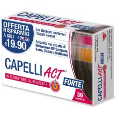 Capelli Act Forte Integratore Rinforzante 30 Compresse