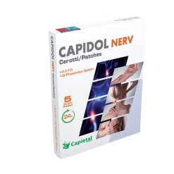 Capidol Nerv - Cerotti per Dolori Muscolari - 5 Cerotti