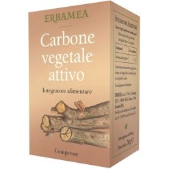 Carbone Vegetale Attivo Integratore Regolarità Intestinale 100 Capsule