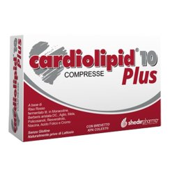 Cardiolipid 10 Plus - Integratore per il Controllo del Colesterolo - 30 Compresse