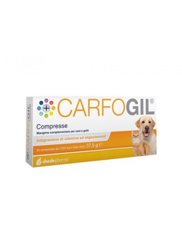 Carfogil - integratore vitaminico per cani e gatti - 30 compresse