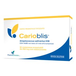 Carioblis - Integratore di Probiotici - 30 Compresse Orosolubili