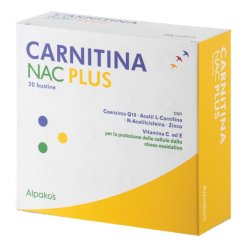 Carnitina Nac Plus - Integratore Antiossidante - 20 Bustine