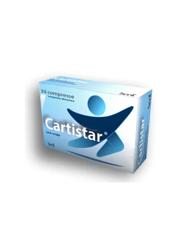 Cartistar integratore cartilagini e ossa 30 compresse Cartistar integratore cartilagini e ossa 30 compresse