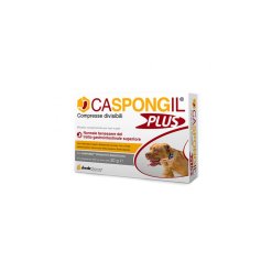 Caspongil Plus - Integratore Digestivo per Cani e Gatti - 30 Compresse