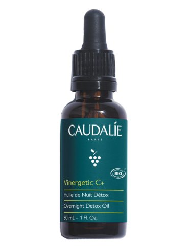 Caudalie vinergetic c+ - olio viso da notte detox rassodante - 30 ml