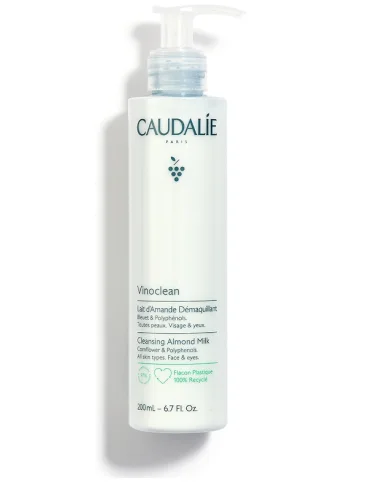 Caudalie vinoclean - latte di mandorla struccante viso - 200 ml Caudalie vinoclean - latte di mandorla struccante viso - 200 ml