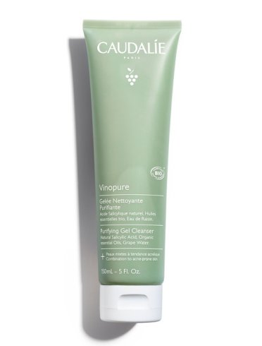 Caudalie vinopure - gel detergente viso - 150 ml