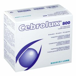 Cebrolux 800 - Integratore Antiossidante per il Benessere della Vista - 30 Bustine