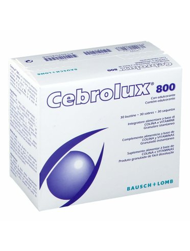 Cebrolux 800 - integratore antiossidante per il benessere della vista - 30 bustine