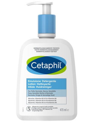 Cetaphil - emulsione detergente corpo idratante - 470 ml