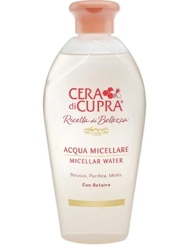 Cera di cupra acqua micellare struccante 200 ml Cera di cupra acqua micellare struccante 200 ml