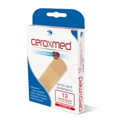 Ceroxmed - Cerotti Classic 3D Misura Grande - 12 Pezzi 