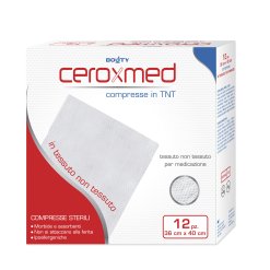 Ceroxmed - Garza Compressa in Tessuto non Tessuto 36 x 40 cm - 12 Pezzi