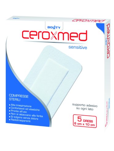 Ceroxmed dress - medicazioni sterili autoadesive 10 x 6 cm - 5 pezzi