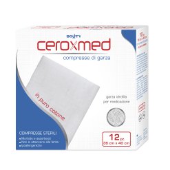 Ceroxmed - Garza Idrofila Compressa 36 x 40 cm - 12 Pezzi