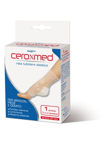 Ceroxmed - rete tubolare elastica braccio e piede 3 metri - 1 pezzo