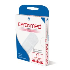 Ceroxmed Sensitive - Cerotto Sterile Ipoallergenico - 12 Pezzi Grandi