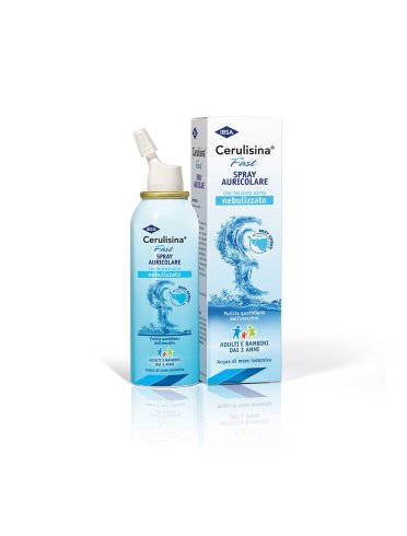 Cerulisina fast - soluzione isotonica per l'igiene dell'orecchio - spray 100 ml