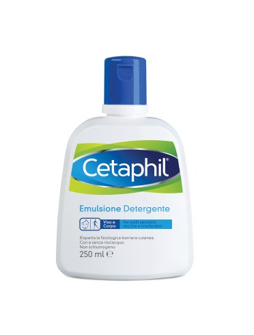 Cetaphil - detergente fluido corpo e viso delicato per pelle secca e sensibile - 250 ml
