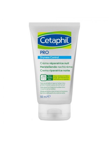 Cetaphil pro dryness - crema mani barriera protettiva notte - 50 ml