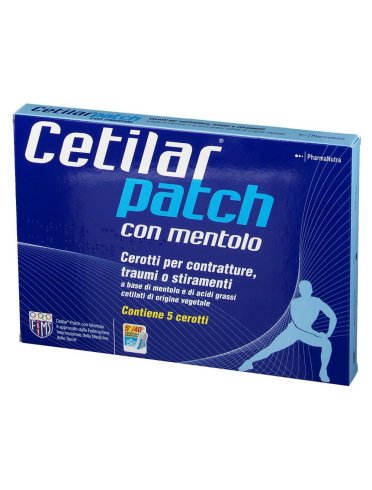 Cetilar patch cerotto monouso per articolazioni muscoli e tendini 5 pezzi