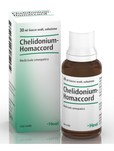 Heel chelidonium homaccord - medicinale omeopatico - gocce 30 ml