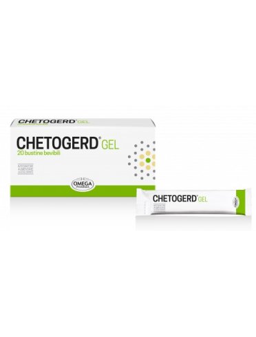 Chetogerd gel - integratore per la funzione digestiva - 20 stick